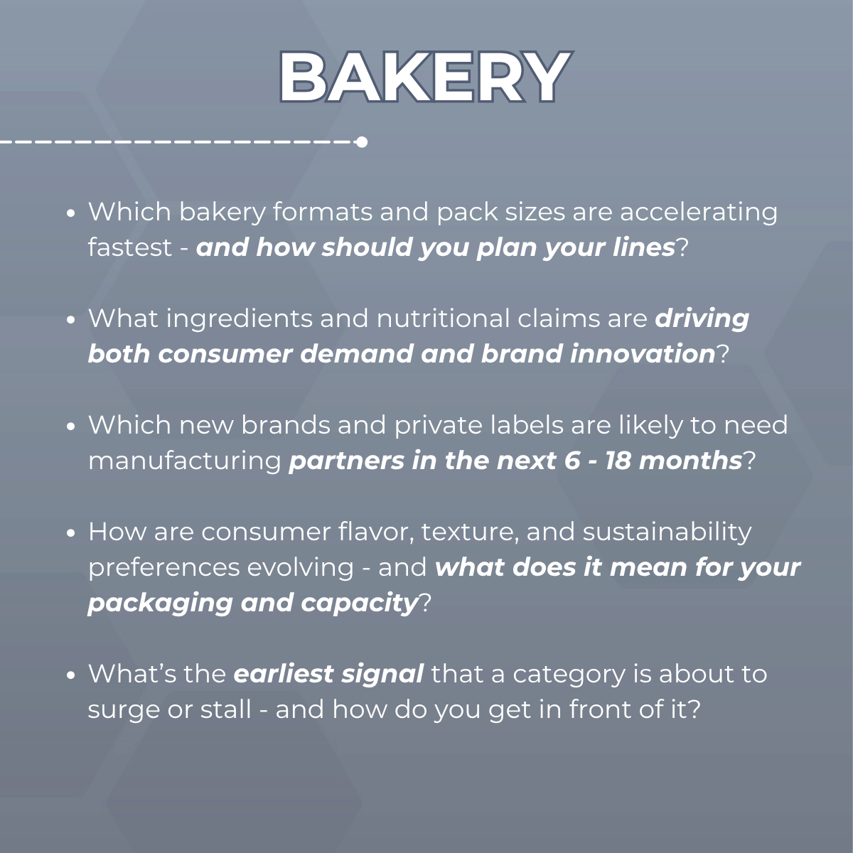 SupplyIQ Bakery