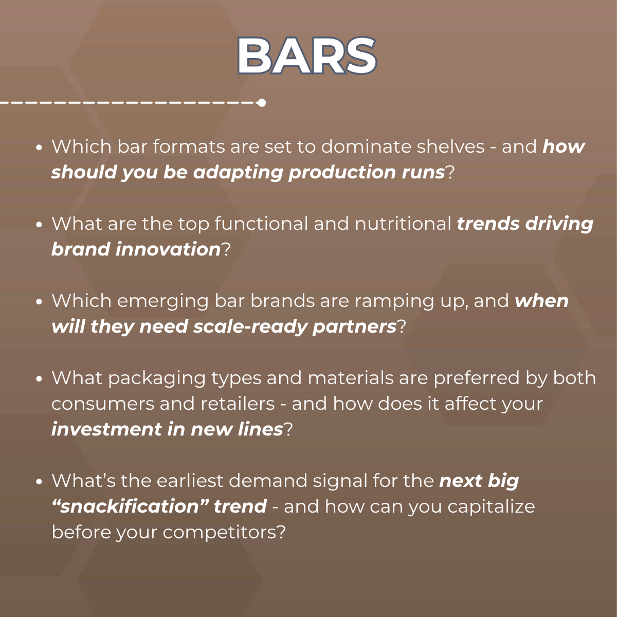SupplyIQ Bars